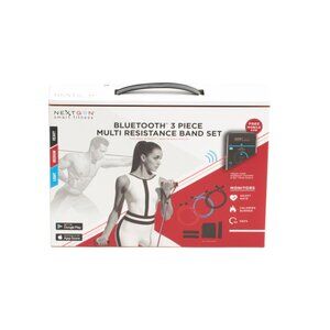 NEXTGEN Multi 3pc Smart Fitness Bluetooth Resistance Bands Set